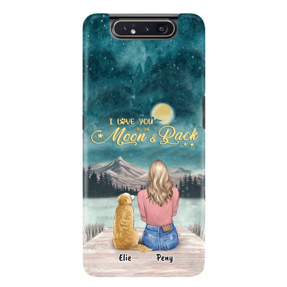 Personalized Pet Mom Phone Case - up to 4 Pets - FD19NO
